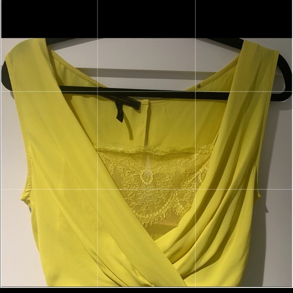 BCBGMAXAZRIA - KOKO Yellow Dress - Picture 3 of 7